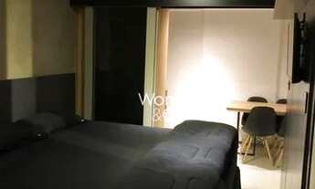 Imagem 2: Apartamento com 1 dormitório para alugar, 42 m² por R$ 5.000/mês - Cidade Monções - São Pa