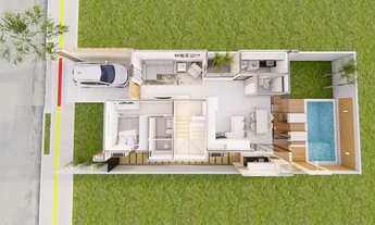 Imagem 5: Casa 100% Financiada Lote + Construção - Caixa No Cond. Vila Bella Club