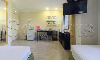 Imagem 2: Flat disponível para locação no Nobile Hotels, perfeito para quem quer ter fácil acesso ao