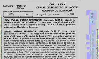Imagem 6: Casa para venda com 59 metros quadrados com 2 quartos em Vila Atlântica - Mongaguá - SP