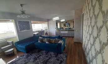 Imagem 2: APTO CENTRO STO ANDRÉ - LOCAÇÃO - MOBILIADO - 114m² - 03 SUITES - 02 VGS - LAZER COMPLETO