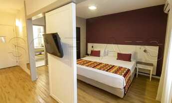 Imagem 2: Flat no Quality Alphaville 32m² 1 dormitório 1 vaga disponível para locação em Alphaville