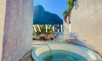 Imagem 5: Cobertura duplex de 4 quartos com piscina e vista deslumbrante para o Cristo Redentor e La