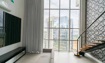 Imagem: Apartamento duplex mobiliado para alugar