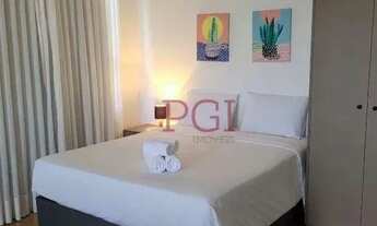 Imagem 3: Flat com 1 dormitório para alugar, 47 m² por R$ 3.450/mês - Jardim Nova Aliança Sul - Ribe