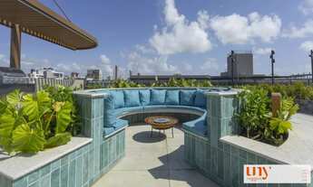 Imagem 10: Flat novo, todo mobiliado, na beira mar do Jardim Oceania com 19 m² - Garden Haus