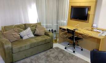 Imagem: Flat no Jardim Paulista disponível para