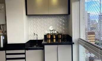 Imagem 3: Apartamento para venda tem 81 metros quadrados com 2 quartos em Gonzaga - Santos - SP