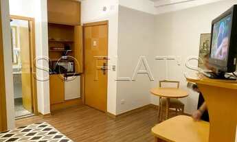 Imagem 3: Flat tipo Studio mobiliado com serviços, sem burocracia no coração do Jardim Paulista. Con
