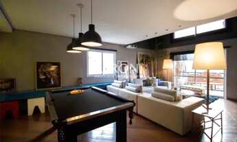 Imagem 4: Venda de apartamento em Moema Pássaros. Em andar alto, decorado estilo loft, 2 suítes (ori