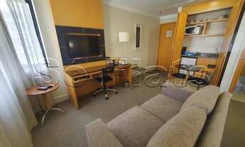 Imagem 5: Lindo flat mobília novinha igual a do hotel, com serviços de arrumação e lavanderia coleti