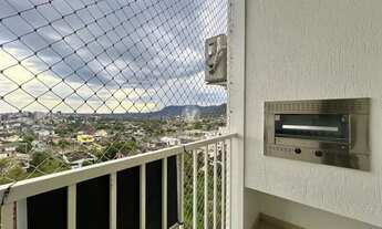 Imagem 4: Apartamento semimobiliado com 02 dormitórios, sacada e vista panorâmica