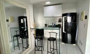 Imagem 3: Iguatemi/ACM 2/4 Suíte Varanda Mobiliado Perto Shop Bahia Metrô Portaria 24h Localizado