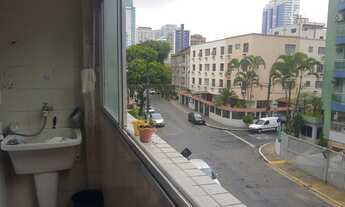 Imagem 6: Ponta da praia,varanda,próximo à praia ,3 dormitórios ,2 vagas garagem, elevador. Frente