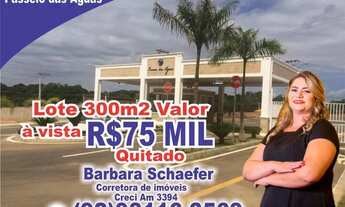 Imagem: Condomínio Passeio das águas lote Quitado