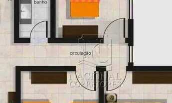 Imagem 7: Apartamento com 3 dormitórios à venda, 82 m² por R$ 578.000,00 - Parque das Nações - Santo