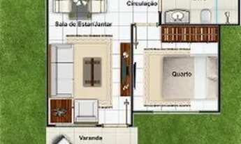 Imagem: Casas novas em Bacaxá, financiadas pela