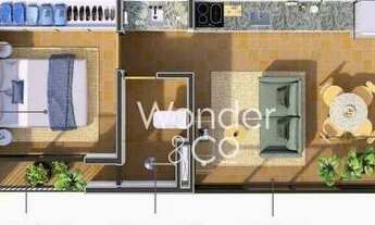 Imagem 5: Apartamento com 1 dormitório à venda, 34 m² por R$ 650.000,00 - Brooklin Novo - São Paulo