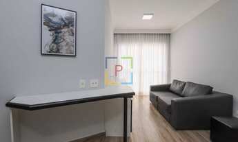 Imagem 4: Apartamento mobiliado, 41m², 1 quarto, sala, terraço, 1 vaga. Lazer completo!