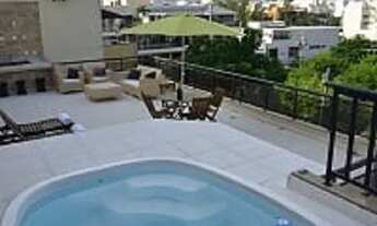 Imagem 2: Vendo/Alugo belíssima cobertura unica de frente, sol da Manhã 4 suites gleba A do Recreio