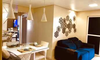 Imagem 4: Apartamento para venda possui 74 metros quadrados com 2 quartos em Cohafuma - São Luís - M