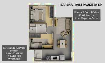 Imagem 2: Apartamentos 2 dormitórios Lívus Barena Itaim Paulista SP pronto e Novo