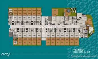 Imagem 7: Excelente flat em construção localizado em Muro Alto, com 36,33m² de área útil