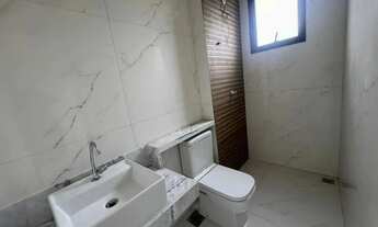 Imagem: Cobertura sofisticada, fachada revestida