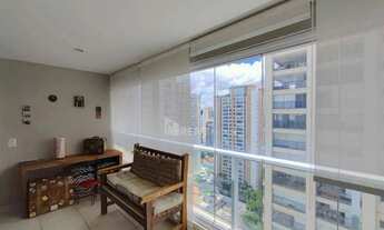 Imagem 4: Apartamento com 1 dormitório para alugar, 50 m² por R$ 4.207,81/mês - Campo Belo - São Pau