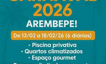 Imagem 6: Casas com piscina em Arembepe disponíveis no carnaval