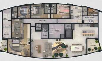 Imagem 6: Apartamento 04 suítes, um por andar, bairro Bela Vista