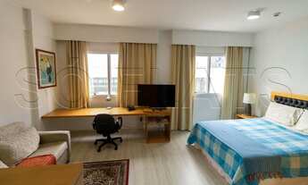 Imagem 3: Flat para aluguel tem 28 m² com 1 quarto mobiliado