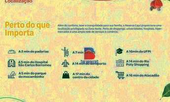 Imagem 5: Lotes à venda no Reserva Cajuí em Teresina, Terrenos a partir de 160m² em até 185 parcelas