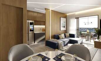 Imagem 3: EXCELENTE APARTAMENTO COM VARANDA GOURMET CONDOMÍNIO MONET GRANJA VIANA- 2 SUITES - COM LA