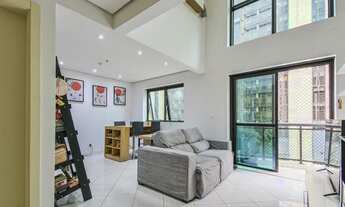 Imagem: Apto Duplex em Moema 65m2 sala e cozinha