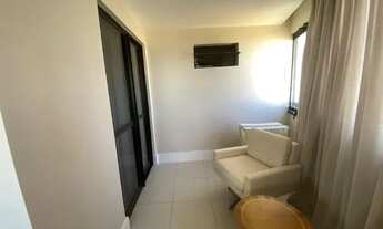 Imagem 7: Lindo flat de 50m², nascente, andar alto, mobiliado, vista mar, Caminho das Árvores!