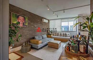 Imagem 3: Apartamento Itaim Bibi Reformado Mobiliado Decorado 2 Suítes 131m²