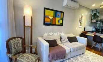 Imagem 3: Apartamento com 1 dormitório para alugar, 45 m² por R$ 4.889,00/mês - Alphaville - Santana