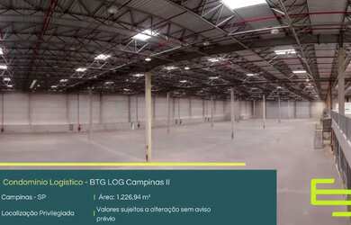 Imagem: Aluguel de galpões em Campinas - SP