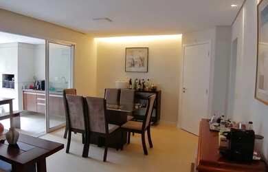 Imagem 2: Apartamento 128m² na Chácara Santo Antônio | 3 Quartos | Varanda Gourmet