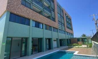 Imagem 5: Quarto e sala novo na praia do francês com varanda e vista mar