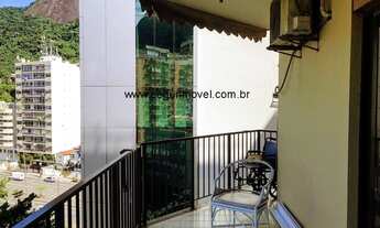 Imagem 5: Lagoa, Flat, 2 qrts, Fonte da Saudade, vista indevassável da varanda!