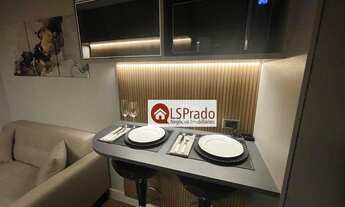 Imagem 4: Mobiliado na Vila Nova, com varanda, ar condicionado e muito lazer!