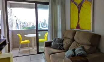 Imagem 4: Apartamento para venda com 57 metros quadrados com 3 quartos em Madalena - Recife - PE