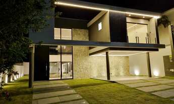 Imagem 3: Casa nova de Alto Luxo <br>Alphaville Litoral Norte 1