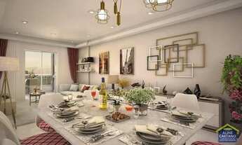 Imagem 2: Apartamento com 2 dorms, Guilhermina, Praia Grande - R$ 539 mil, Cod: GRA1607