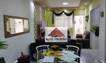 Imagem 2: Casa com 1 dormitório para alugar, 60 m² por R$ 1.300,00/mês - Jardim Mauá - Mauá/SP