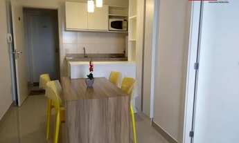 Imagem 2: Apartamento com 1 dormitório para alugar, 35 m² por R$ 2.393,69/mês - Portão - Curitiba/PR