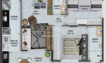 Imagem 4: Comprar Apartamento de 2 dormitórios na Guilhermina, Praia Grande!!!