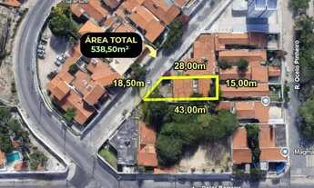 Imagem: Terreno à venda, 538 m² por R$ 480.000,00